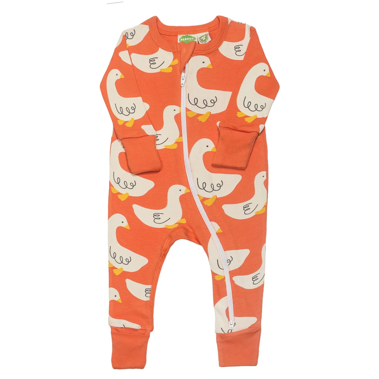 🦆 GOOSE - Parade Organics - Organic Signature '2-Way' Zip Romper