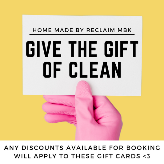 Home Made Cleaning Gift Card