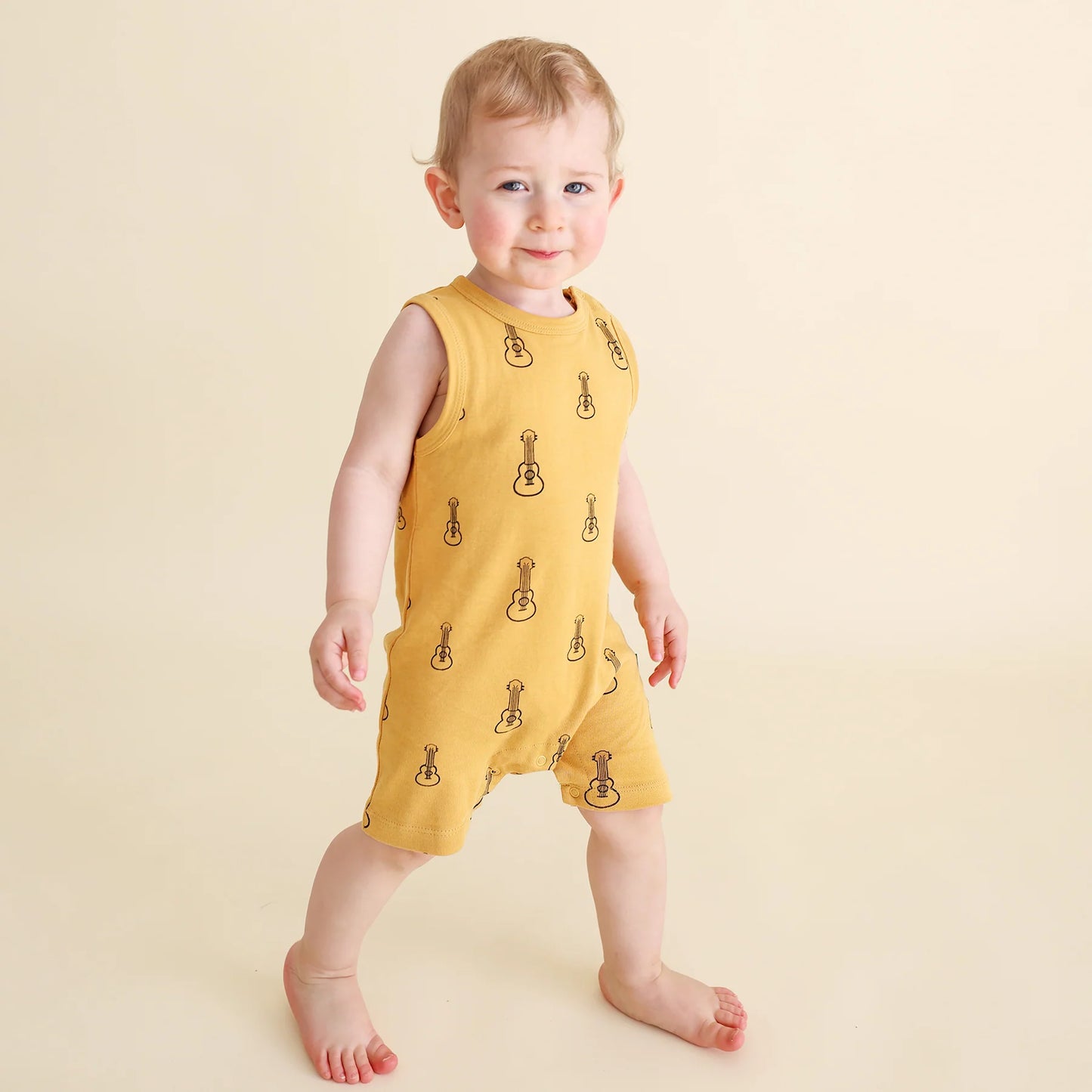 Ukelele - Parade - Organic Tank Romper
