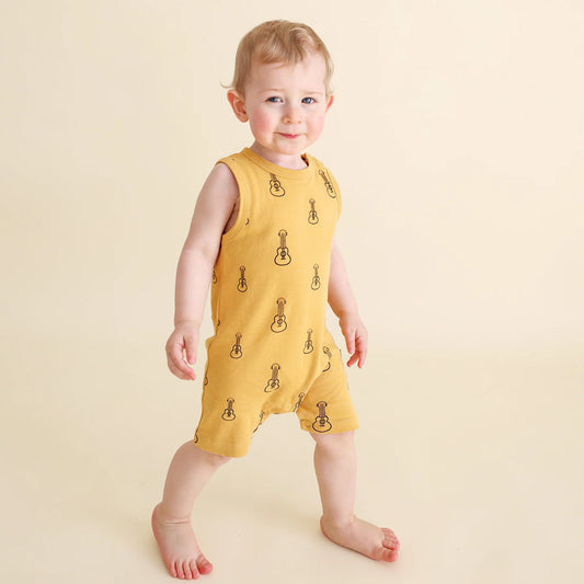 Ukelele - Parade - Organic Tank Romper