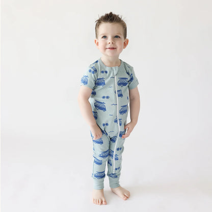 Parade Organics - Surfs Up! - Organic Signature '2-Way' Zip Romper