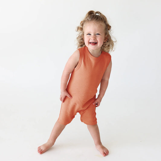 Mandarin - Parade - Organic Tank Romper