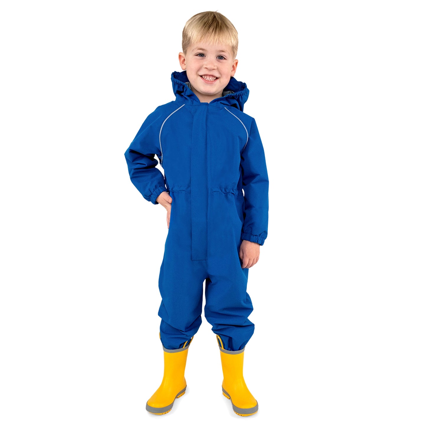 Jan + Jul - Cozy-Dry Waterproof Splash Suit - Blue
