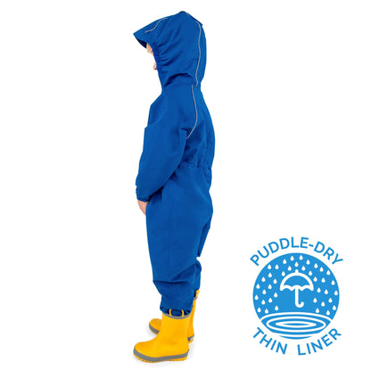 Jan + Jul - Cozy-Dry Waterproof Splash Suit - Blue