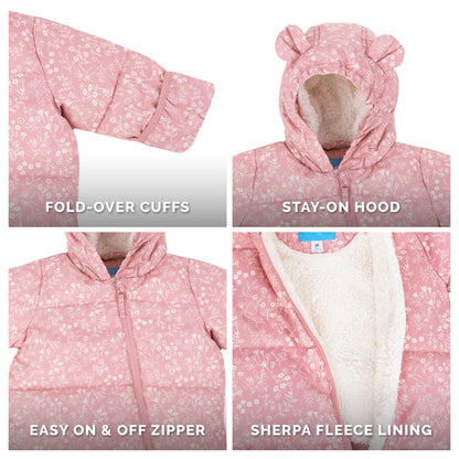 Jan + Jul - Baby Snowsuit - Prairie Flowers