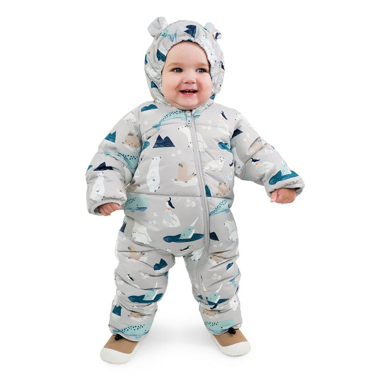 Jan + Jul - Baby Snowsuit - Polar Pals