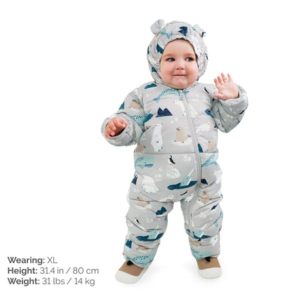 Jan + Jul - Baby Snowsuit - Polar Pals