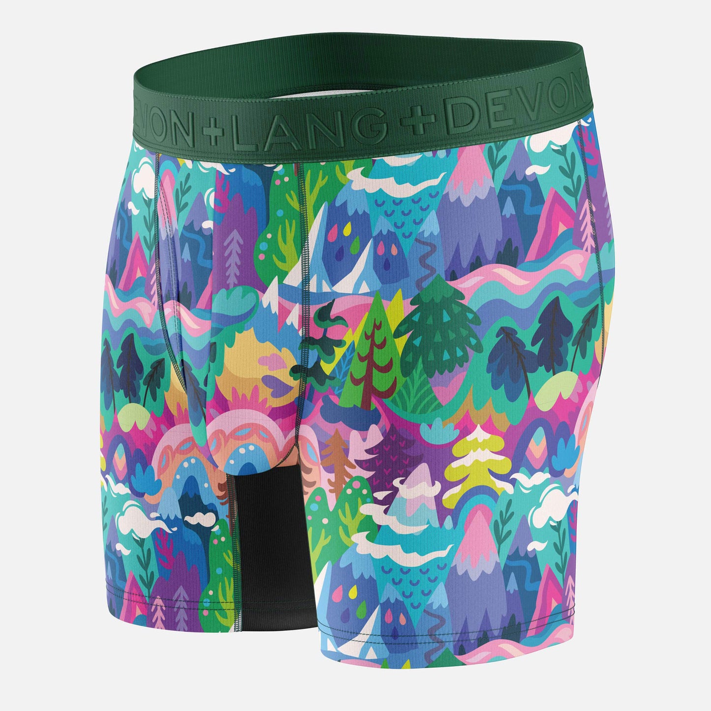 Devon Lang - Men's Journey Boxer Brief - Fantasy Land