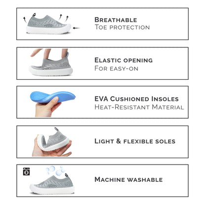 Jan + Jul - Xplorer Knit Shoes - Pale Pink