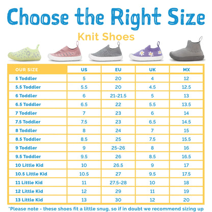 Jan + Jul - Xplorer Knit Shoes - Pale Pink