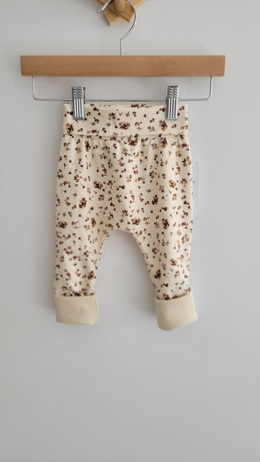 3-12 Months - gabe+olive Tiny Floral Grow With Me Pants