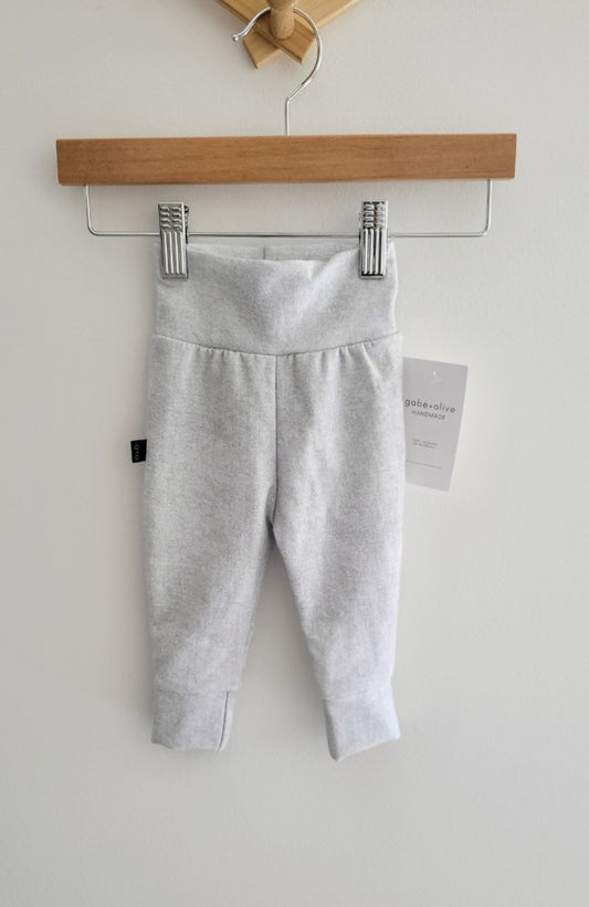 3-6 Months - gabe+olive - Heather Grey Joggers