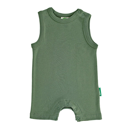 Parade Organics - Camper Green - Organic Tank Romper