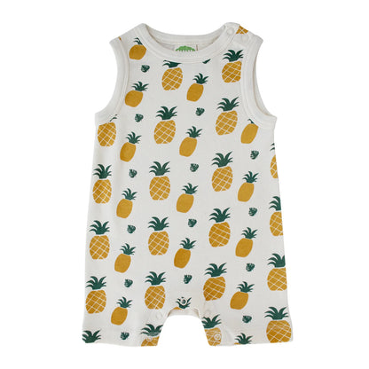 Parade Organics - Pineapples - Organic Tank Romper