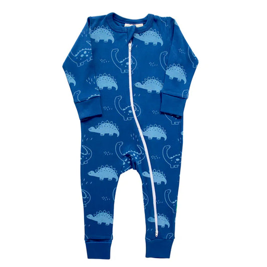 🦕 Dinos - Parade Organics - Organic Signature '2-Way' Zip Romper