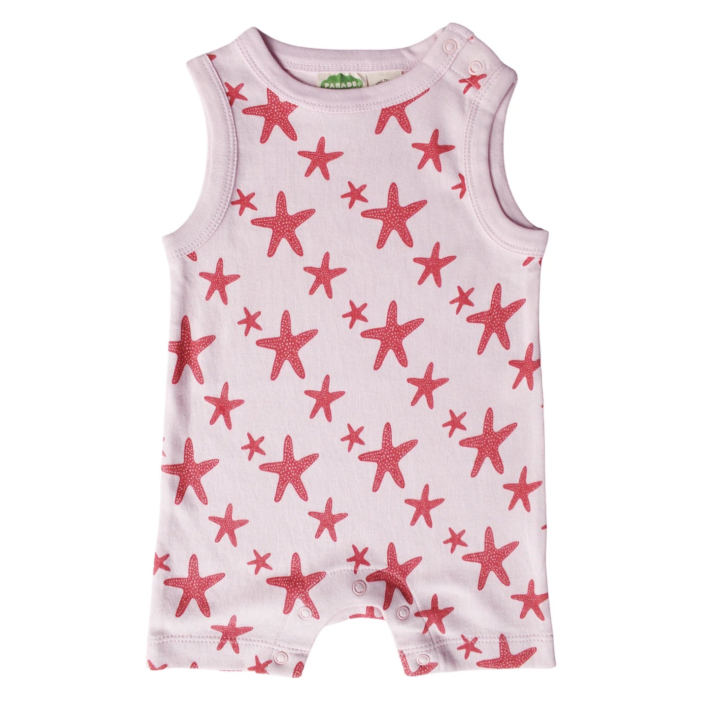 Starfish - Parade - Organic Tank Romper