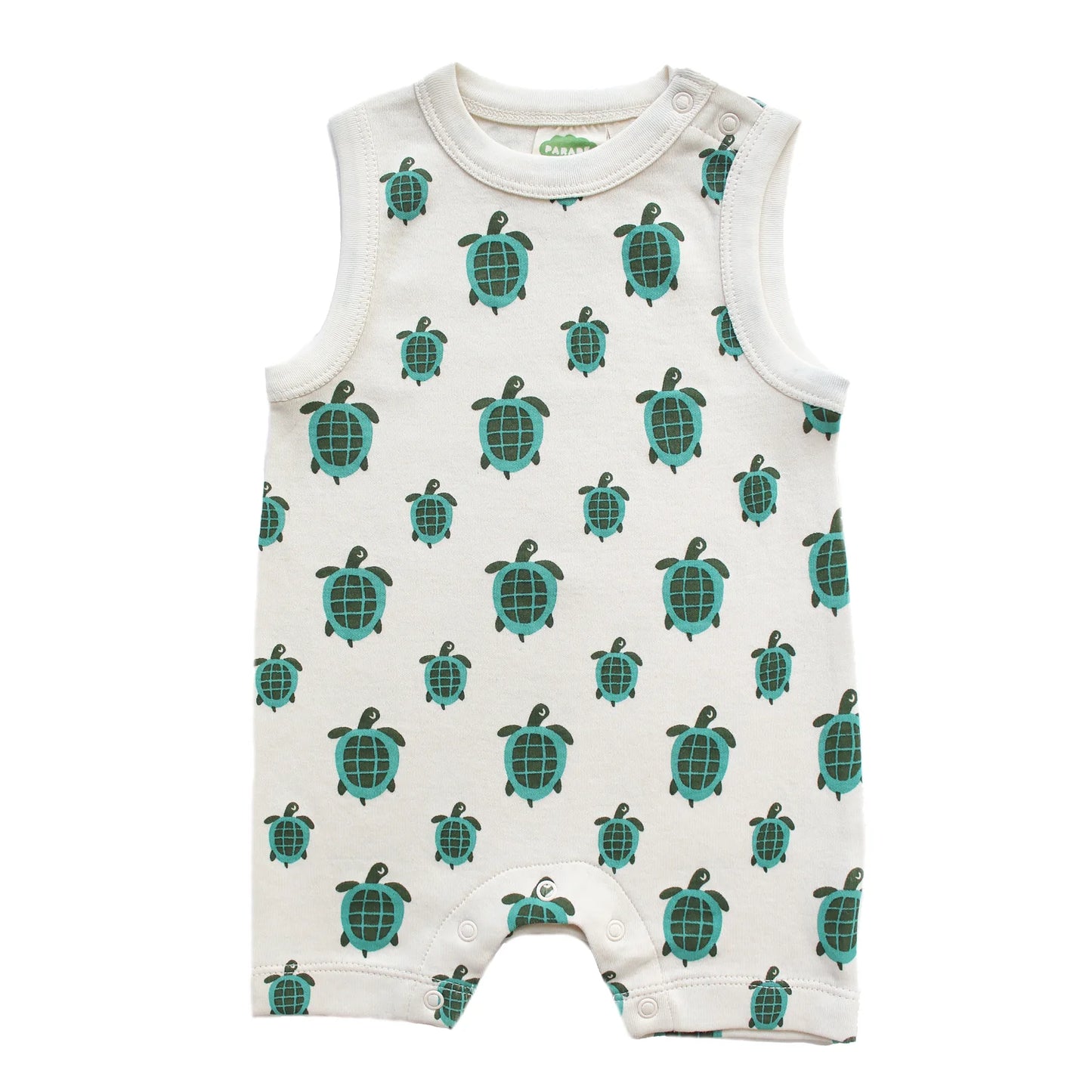 Turtles - Parade - Organic Tank Romper