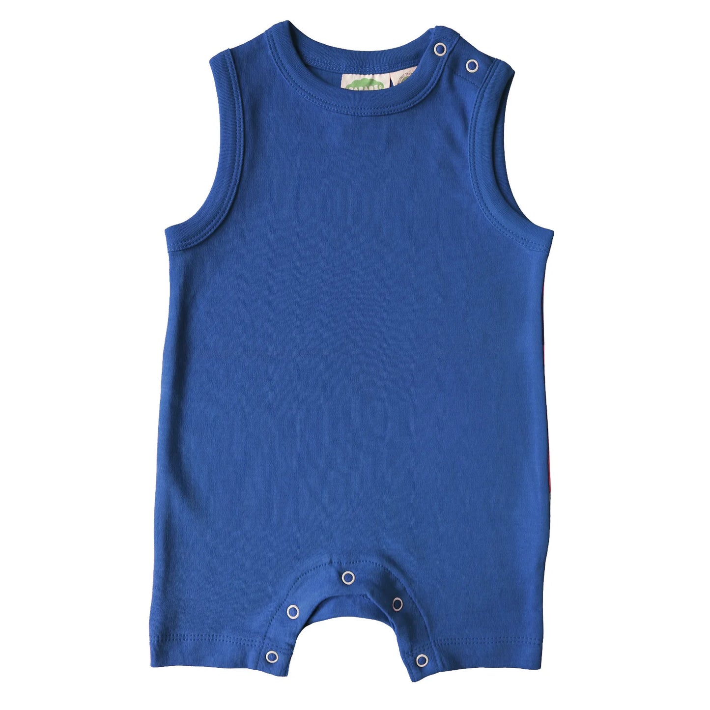 True Blue - Parade - Organic Tank Romper