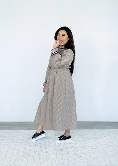 Thelma Cotton Plaid Dress - Sunday Sparks