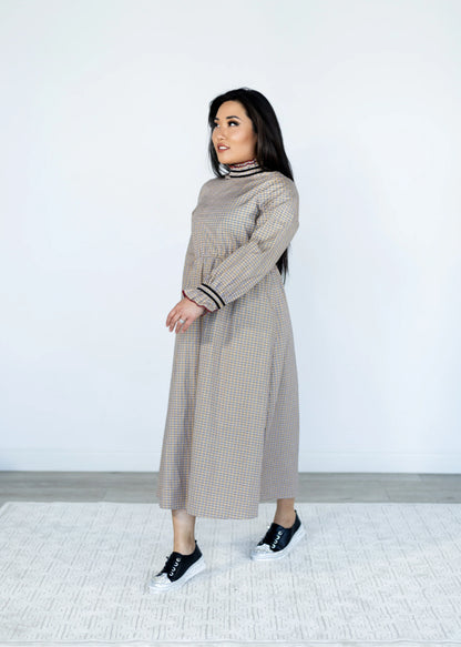 Thelma Cotton Plaid Dress - Sunday Sparks