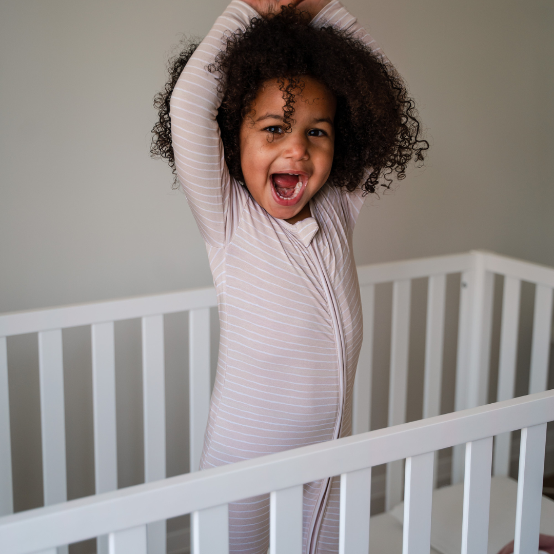 Pip + Phee - Bamboo Footless Sleepers | LE Prints #2: Multi-check / 3T