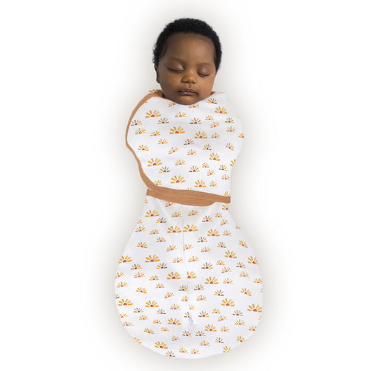 Sunny Days Watercolour - SwaddleDesigns - Omni Swaddle Sack Newborn 0-3 Mo: Small 0-3 Mo