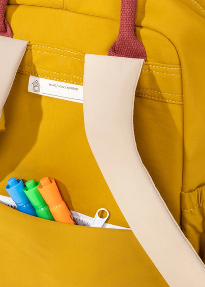 Coco Village -  Washable Nylon Backpack - Golden Hour