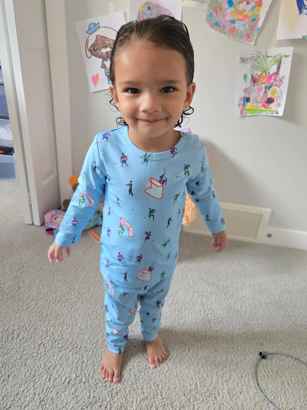 Game Time 2 Piece Set- 100% Organic Cotton Baby Outfit