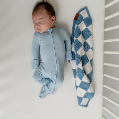 Pip + Phee - Bamboo Footed Sleeper - Alaskan Blue