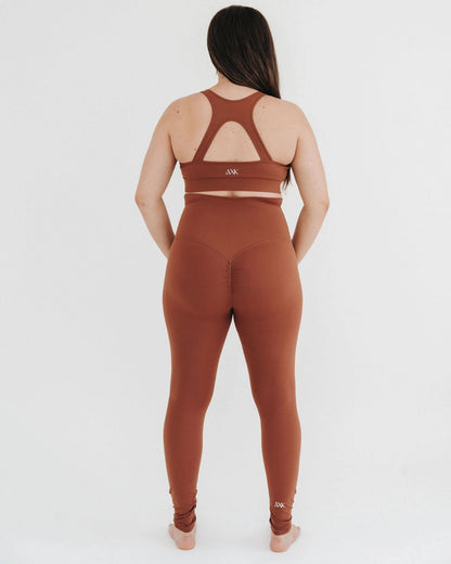 AXK Maternity - Core Curve Legging - Brown