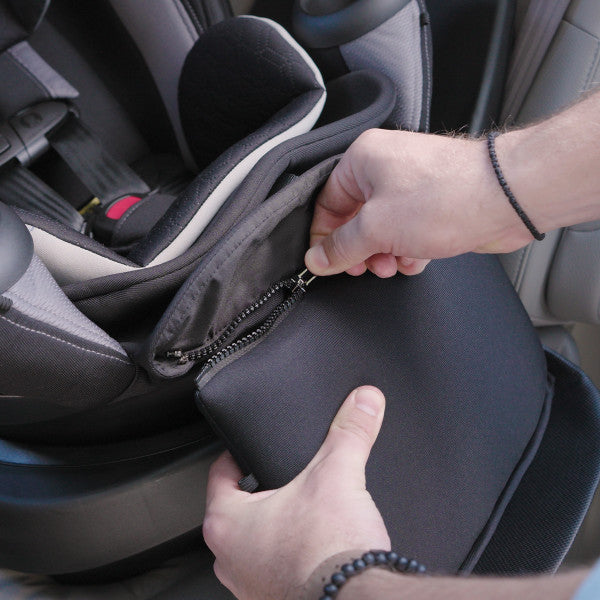 *FLOOR MODEL IN STORE* Evenflo Revolve360 Extend All-in-One Rotational Car Seat with Quick Clean Cover **REVERE GRAY**