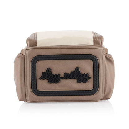 Itzy Ritzy - Vanilla Latte Boss Plus Backpack Diaper Bag