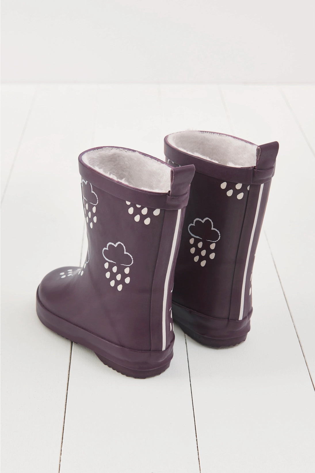 Grass & Air - Colour Changing Rain Boots (Wellies) - Amethyst