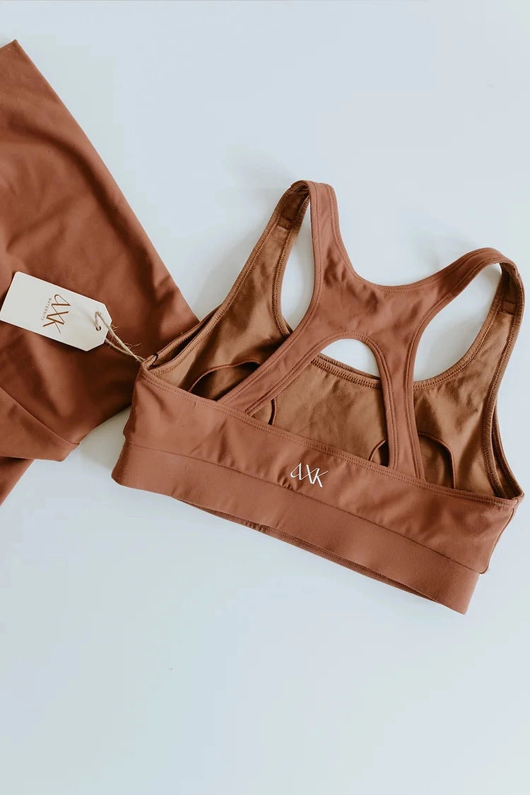 AXK Maternity - Full Support Nursing Bra - Brown