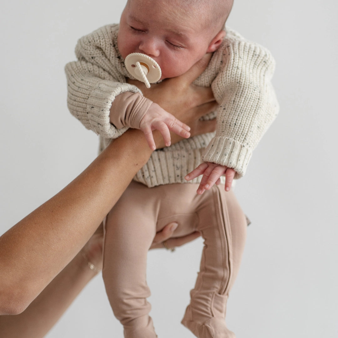 Pip + Phee - Bamboo Footed Sleeper - Hazelnut