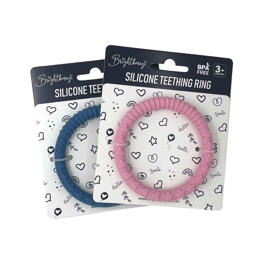 Brightberry - Silicone Teething Ring