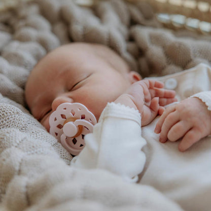 BIBS - Pacifier Boheme Latex 2 PK - Woodchuck + Blush