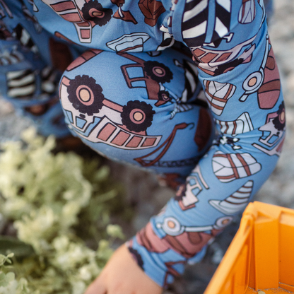 Pip + Phee - 2 Piece Bamboo Sets | LE Prints #4: Multi-check / 5T / Long Sleeves/Long Pants