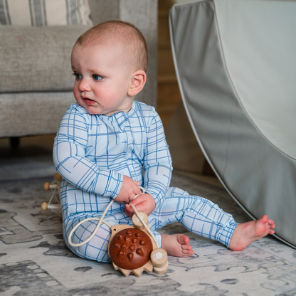 Pip + Phee - Bamboo Footless Sleepers | LE Prints: Dainty-floral / 2T