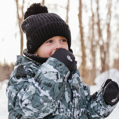 Perlimpinpin - Winter Mitts - Black