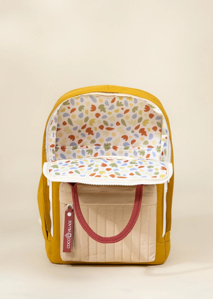 Coco Village -  Washable Nylon Backpack - Golden Hour