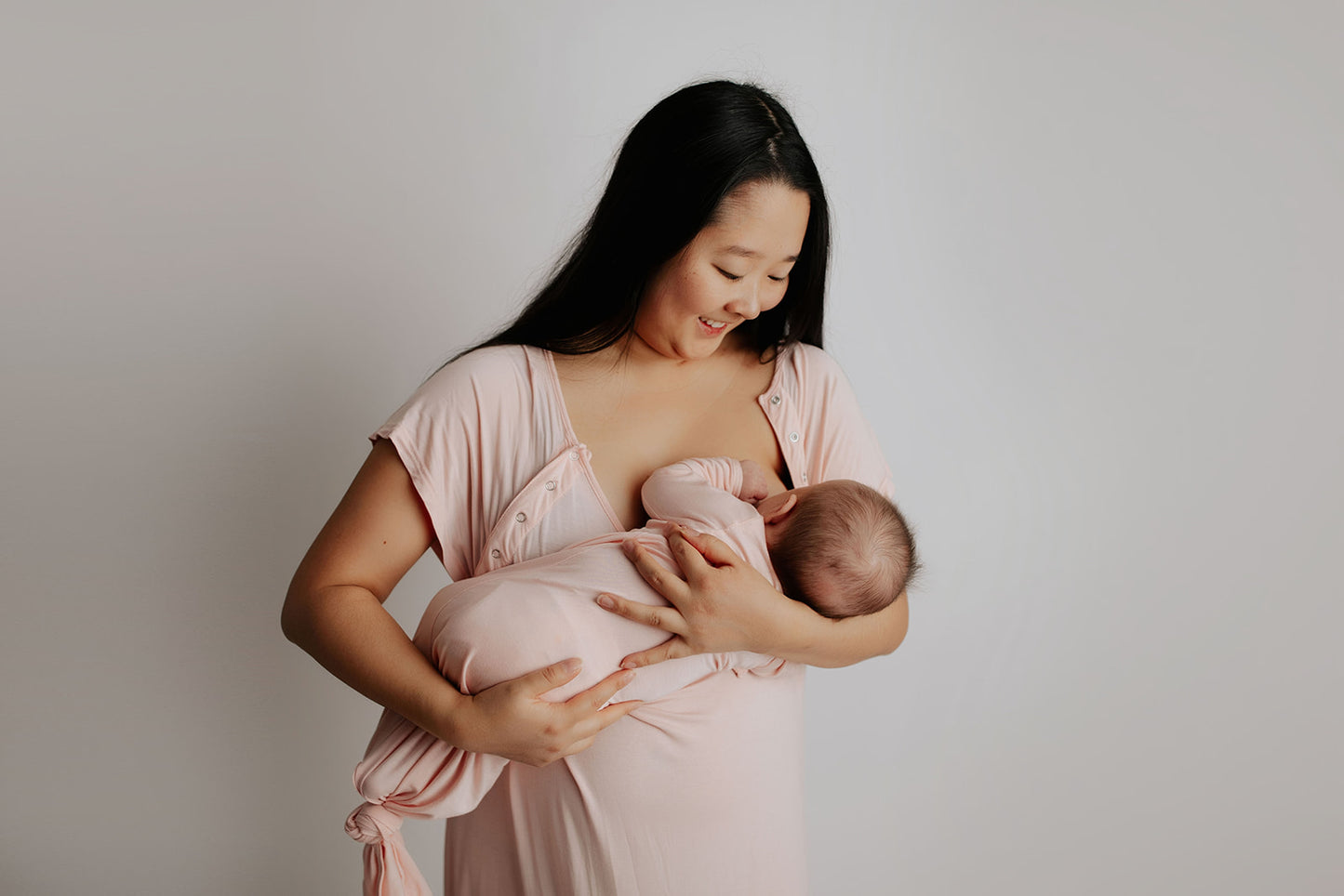 Three Little Tots - Maternity Mommy Labor and Delivery/ Nursing Gown
