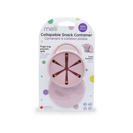Melii - Silicone Snack Cup - Pink