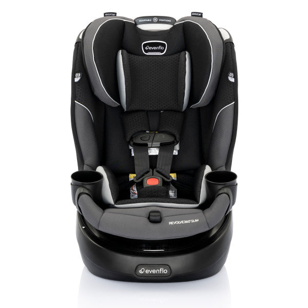 *NEW* Evenflo - Revolve360 Slim 2-in-1 Rotational Car Seat (Canton Black)