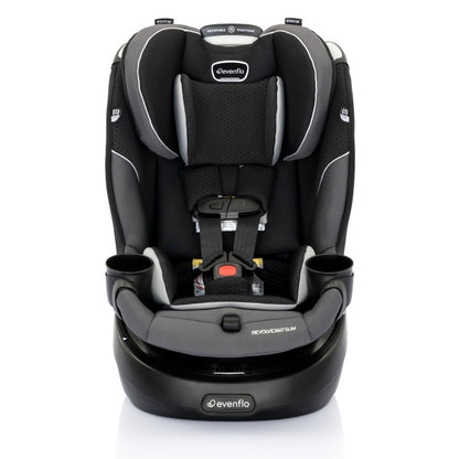 EVENFLO Revolve360 Slim 2-in-1 Rotational Car Seat (Canton Black)