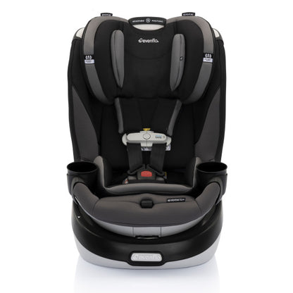 EVENFLO Gold Revolve360 Slim 2-in-1 Rotational Car Seat with SensorSafe Obsidian