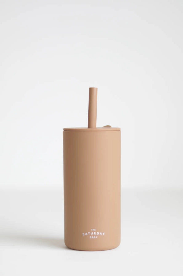 The Saturday Baby - Silicone Straw Cup