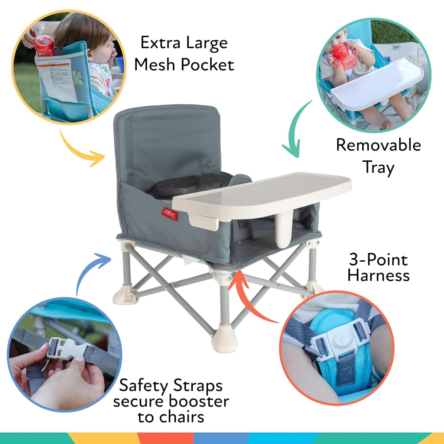 Nuby - Pop-Up Booster Seat