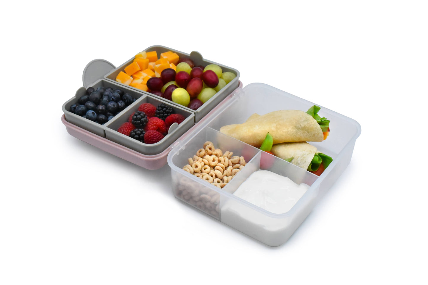 melii - 2 Tier Bento Box: Blue