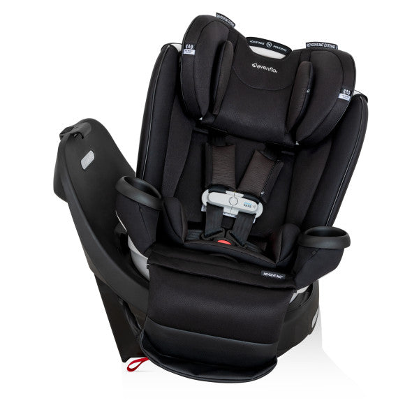 🚨ON SALE NOW🚨 *FLOOR MODEL IN STORE* Evenflo - Gold Revolve360 Extend All-in-One Rotational Car Seat with SensorSafe (Onyx Black)
